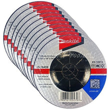 Makita 10 Pack - 4.5" Grinding Wheel For Grinders On Metal