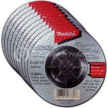 Makita 10 Pack - 4 Inch Grinding Wheel For Grinders On Metal