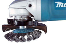 Makita 2 Piece - 4 Inch Crimped & Twist Wire Wheel Brush Set For 4.5" Grinders - Complete Conditioning For Metal - 4" x 5/8-Inch | 11 UNC