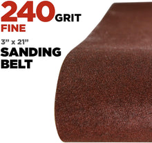 Makita 15 Piece - 3" Multi-Grit Sanding Belt Set For 3"x21" Belt Sanders – Complete Sanding Set For Wood & Metal - 60-240 Grits