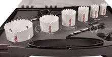 Makita 9 Piece - Electricians Bi-Metal Hole Saw Kit For Drills - Precise Boring Into All Materials