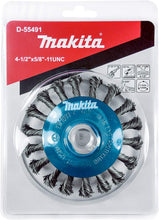 Makita 4"+ Wire Wheel Set