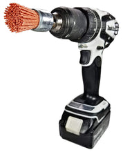 Makita 1 Piece - 1" Nylon End Brush For Power Drills - Light-Duty Conditioning For All Applications - 80 Grit