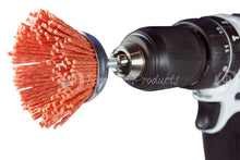 Makita 1 Piece - 2 Inch Nylon Cup Brush For Drills - Light-Duty Conditioning For All Applications - 80 Grit