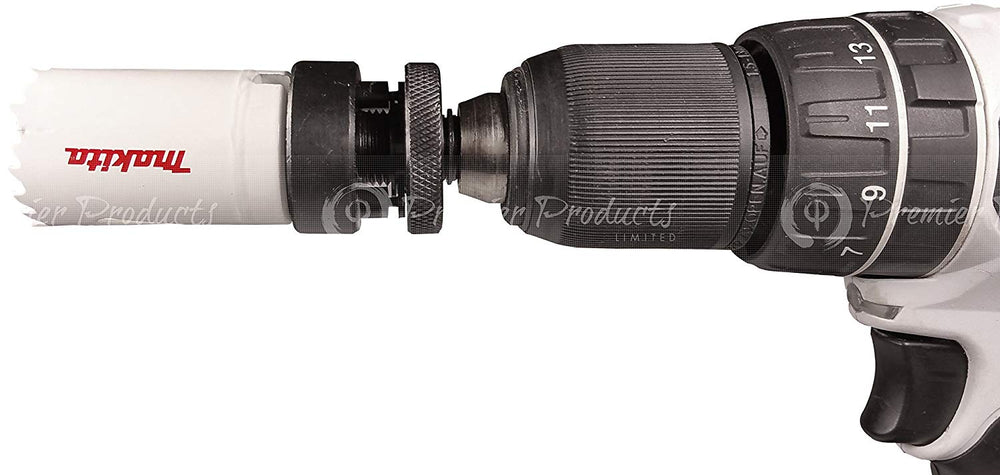 Makita 9 Piece - Electricians Bi-Metal Hole Saw Kit For Drills - Precise Boring Into All Materials