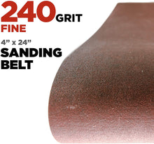Makita 15 Piece - 4" Multi-Grit Sanding Belt Set For 4" Belt Sanders – Complete Sanding Set For Wood & Metal - 80-240 Grits