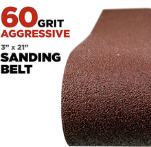 Makita 15 Piece - 3" Multi-Grit Sanding Belt Set For 3"x21" Belt Sanders – Complete Sanding Set For Wood & Metal - 60-240 Grits