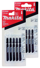 Makita 10 Piece - T Shank Jigsaw Blades For Jigsaws On Metal & Aluminum