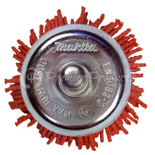 Makita 1 Piece - 2 Inch Nylon Cup Brush For Drills - Light-Duty Conditioning For All Applications - 80 Grit