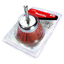 Makita 1 Piece - 2 Inch Nylon Cup Brush For Drills - Light-Duty Conditioning For All Applications - 80 Grit