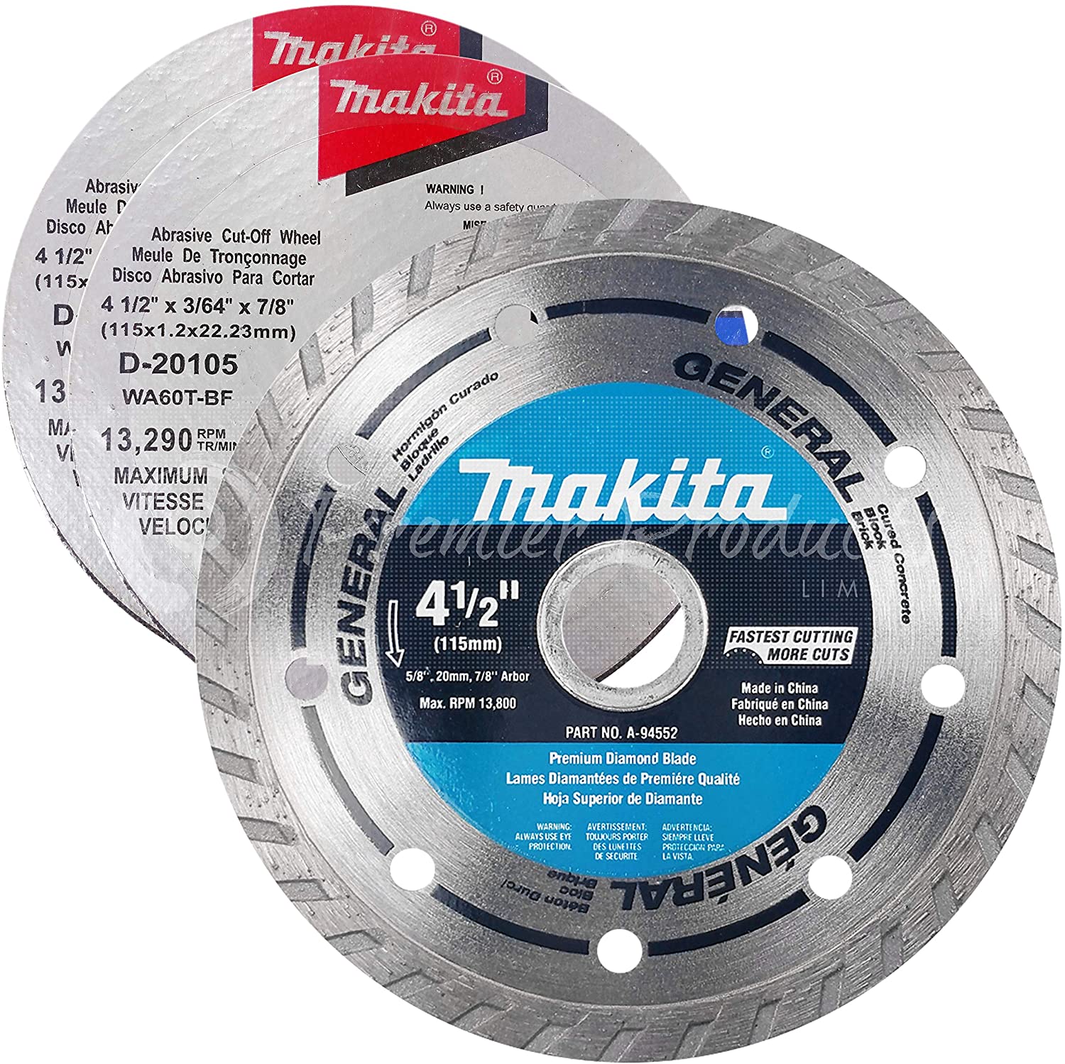 Makita Turbo Diamond Blades
