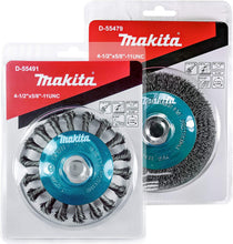 Makita 4"+ Wire Wheel Set