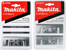 Makita 6 Piece - 3.25" Double Edge Planer Blade Set For 3.25" Planers - Fast & Long-Lasting Cutting For Hard Wood