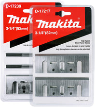 Makita 6 Piece - 3.25" Double Edge Planer Blade Set For 3.25" Planers - Fast & Long-Lasting Cutting For Hard Wood