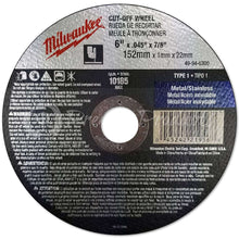 milwaukee-10-pack-6-inch-cutting-wheels-for-grinders-aggressive-cutting-for-metal-stainless-steel-6-x-045-x-7-8-inch-flat-cut-off-wheels