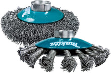 Makita 4"+ Wire Wheel Set