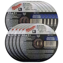 milwaukee-10-pack-6-inch-cutting-wheels-for-grinders-aggressive-cutting-for-metal-stainless-steel-6-x-045-x-7-8-inch-flat-cut-off-wheels