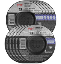 milwaukee-10-pack-4-1-2-grinding-wheel-for-grinders-aggressive-grinding-for-metal-stainless-steel-4-1-2-x-1-4-x-7-8-inch-depressed