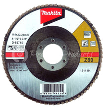 makita-5-pack-80-grit-flap-disc-for-grinders-balanced-conditioning-for-metal-stainless-steel-non-ferrous-4-1-2-x-7-8-inch-z80-angled