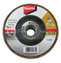 makita-10-pack-120-grit-flap-disc-for-grinders-fine-conditioning-for-metal-stainless-steel-non-ferrous-4-1-2-x-7-8-inch-z120-angled